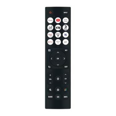 Imagem de ALLIMITY Controle remoto de substituição de voz ERF3D96H compatível com Smart TV Hisense 3D UHD ERF3D96H(0011) 65A6NV ERF3D96H-0011