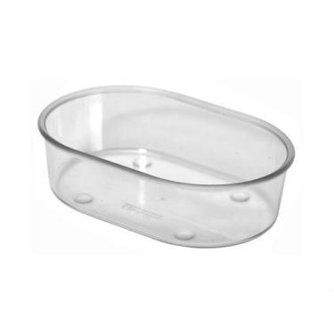Imagem de Banheira P/ Passarinho Aves Oval Cristal Pequena 12 Un - CHRISTINO