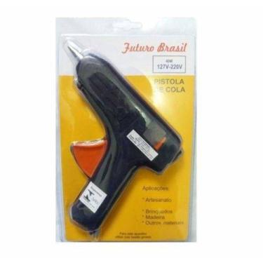 Imagem de Pistola Para Cola Quente Bivolt 40w Bastão Grosso Pt103 - Futuro Brasi
