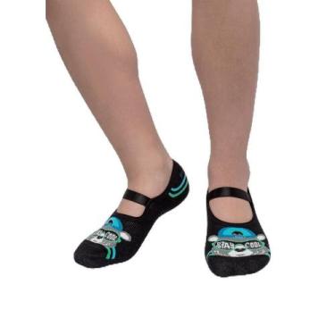 Imagem de Meia Sapatilha Menino Antiderrapante Urso - Puket, 22 A 25