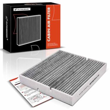 Imagem de A-Premium Filtro de ar de cabine com carvão ativado compatível com Mercedes-Benz CLA250, CLA35/CLA45 AMG, CLA45 AMG S, GLA250, GLA35/GLA45/GLB35/A35 AMG, GLB250, A220, A250, EQB 250+, EQB 300/300/35
