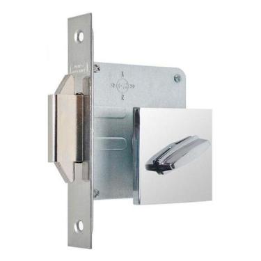 Imagem de Fechadura Trava Expansiva União Mundial Para Porta De Correr Banheiro 