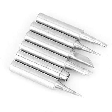 Imagem de Fafeicy 6pcs de Solda de Cobre Dicas de Alta Resistência Ao Calor para Soldagem de Baixa Temperatura Adequada para a Estação de Solda de de Ferro