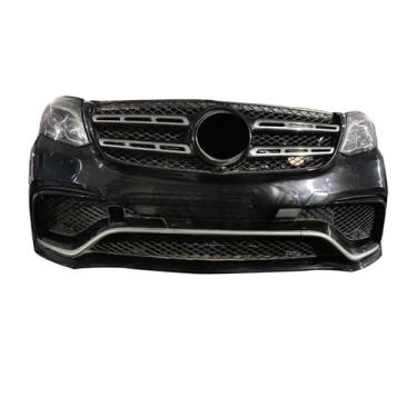 Imagem de Compatível com para-choques de carro de vendas quentes Compatível com - GLS166 Para-choque dianteiro Farol Luz de freio Grade Ventilador Tanque de água Conjunto da face frontal