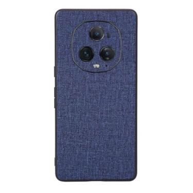 Imagem de Capas Compatível com Huawei Honor Magic 5 Ultimate,Design de padrão de tela,Pproteção completa de 360°,Pplástico macio,Proteção contra queda-Blue