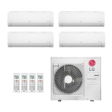 Imagem de Ar-Condicionado Multi Split Inverter LG 36.000 (3x Evap HW 9.000 + 1x Evap HW 18.000) Quente/Frio 220V							