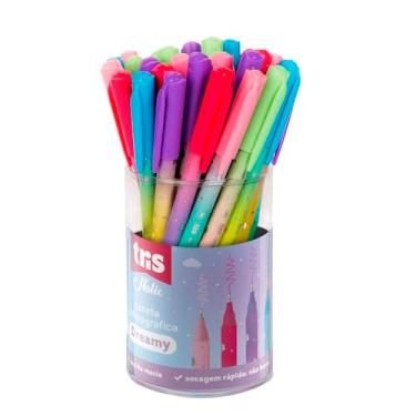 Imagem de Caneta Esferografica Tris Holic Dreamy Pote 30 Unidades