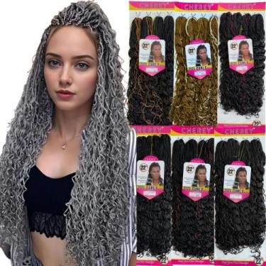 Imagem de Miojinho Cacheado Zizi Curly Pacotão 400g Trança Kanekalon - CHEREY, 1