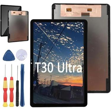 Imagem de Yuxyiony Nova tela de substituição para DOOGEE T30 Ultra LCD tela de reparo e acessórios de ferramenta de substituição (com a moldura)