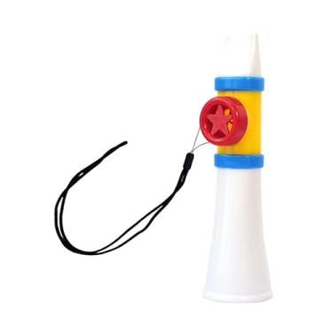 Imagem de YIJU Kazoo Toy Profissional Único Bom Companheiro com Cordão Presente Boca Flauta para Guitarra Teclado Iniciante Todas as Idades, Branco