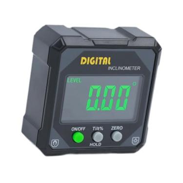 Imagem de IEUDNS Inclinômetro Ferramenta para trabalhar madeira Ferramenta prática de localização de ângulo de alto desempenho Nível eletrônico para construção