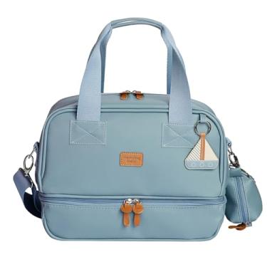 Imagem de Frasqueira Térmica Lisa Vicky Barquinhos - Azul Masterbagbaby