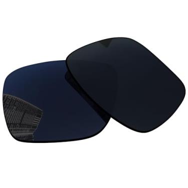 Imagem de Acefrog Lentes de reposição polarizadas de 1,5 mm para óculos de sol RayBan RB4165 54 mm, material atualizado, resistente a impactos - preto escuro polarizado - 1,5 mm