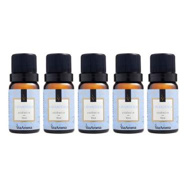 Imagem de 5 Essências Aromatizador Difusor Elétrico 10ml Via Aromas - Lavanderia