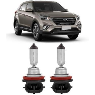 Imagem de Lampadas farol milha hyundai creta 2.0 2017 adiante h11 - VELOX TIGER 