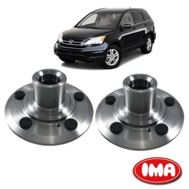 Imagem de Par Cubo Da Roda Dianteira Sem Rolamento - Crv 2007 A 2011 - Al-578 - 