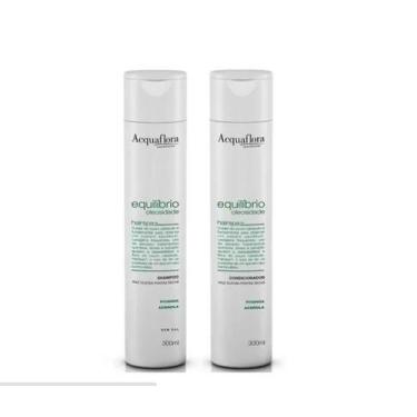 Imagem de kit da Acquaflora Sh + Cond Equilíbrio Oleosidade Raiz Oleosa Pontas S