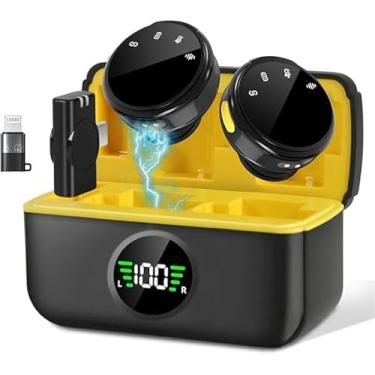 Imagem de KIT MICROFONE LAPELA WIRELESS COM 2 IPHONE IOS ONMC827