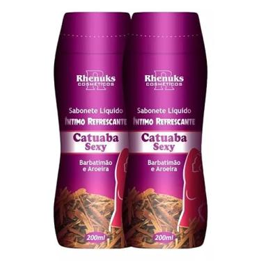 Imagem de Sabonete Líquido Íntimo Refrescante Catuaba Sexy com Barbatimão e Aroeira, 200ml, Kit 2 Unidades