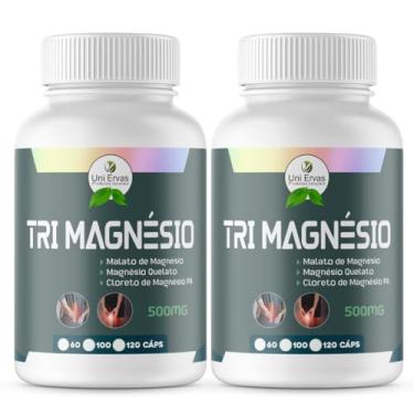 Imagem de Tri Magnésio 500mg – Três formas de magnésio - 120 cápsulas