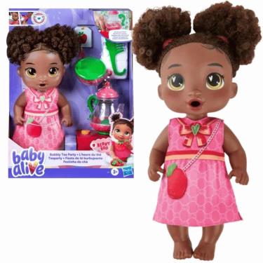 Imagem de Boneca Baby Alive Negra Festinha Do Chá Faz Xixi 3+ Hasbro