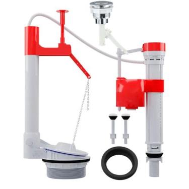 Imagem de Mecanismo Reparo Caixa Acoplada Vaso Assento Sanitario Tanque Descarga