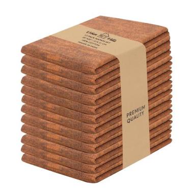 Imagem de Guardanapos de pano Urban Villa, pacote com 12 unidades, 51x51 cm, alg