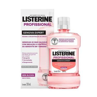 Imagem de Enxaguante Bucal Listerine Profissional Gengiva Expert 250ml