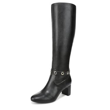 Imagem de LifeStride Bota feminina Tansy Fashion, Preto - panturrilha larga, 42