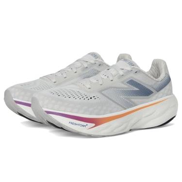 Imagem de New Balance Fresh Foam X 1080 V14 Tênis de corrida feminino, Matéria cinza/prata metálico/Inkwell, 8 X-Wide