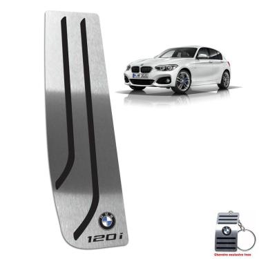 Imagem de Descanso De Pé Em Inox Bmw 120i 2010 A 2019 Preto