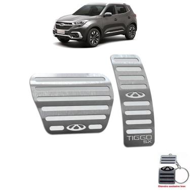 Imagem de Pedaleira Automático Chery Tiggo 5X 2019 2020 Prata