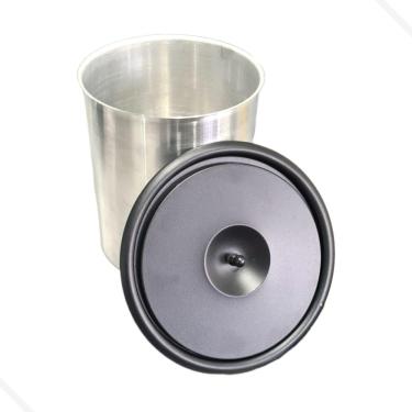 Imagem de Cesto lixeira pia cozinha embutir 8 litros inox 304 preto