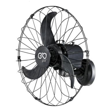 Imagem de Ventilador V60 De Parede Preto 180 Watts E 220 Volts Com 60 Cm - Goar Ventilador V60 Cm Parede Preto 180w 220v Goar