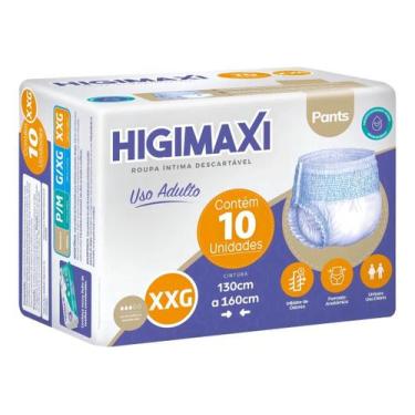 Imagem de Roupa íntima descartável Higimaxi Pants tam XXG 10 unids
