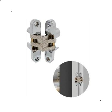 Imagem de Dobradica Invisivel 62X15Mm Cromada Hardt