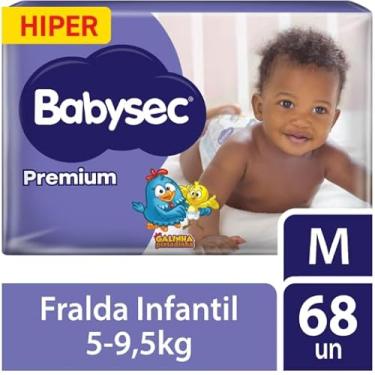 Imagem de Fralda Babysec Premium Hiper M 68 Un