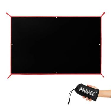 Imagem de Frelaxy Pegada de barraca, lona de acampamento impermeável, piso de barraca durável para elevar seu acampamento, caminhada, mochila, rede, experiência de praia