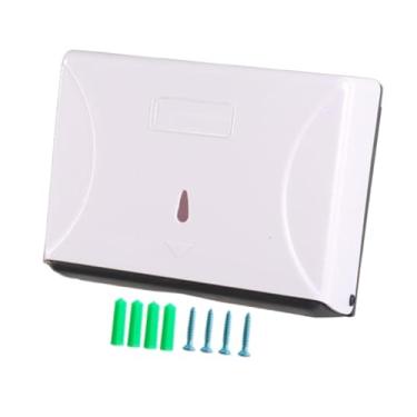 Imagem de WeiLaiKeQi Suporte para papel higiênico, caixa de lenços de papel, fácil de instalar, dispensador de lenços umedecidos para banheiro, organizador de parede para, com Parafusos