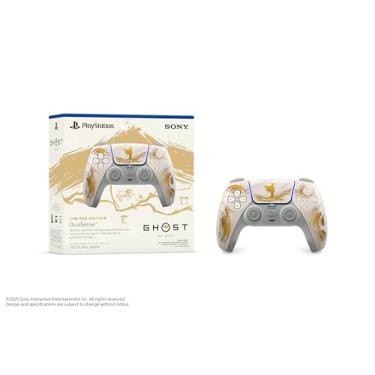Imagem de Playstation 5 DualSense Wireless Controller (KSA Version) Ghost of Yotei Gold Limited Edition, 2 Year Manufacturer Warranty