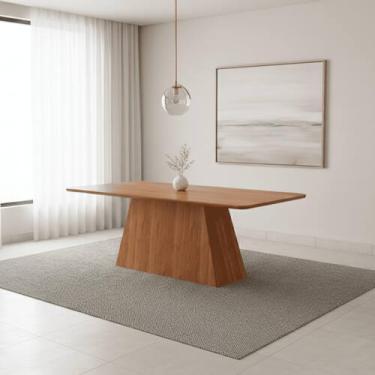 Imagem de Mesa para Sala de Jantar Helena D 210 Cm sem Vidro - Cimol