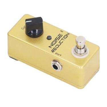 Imagem de YOUTHINK Pedal de Efeito de Redução de Ruído, Revestimento de Liga de Alumínio, Interruptor True Bypass, Capacidade de 26dB Com Indicador LED para Guitarristas Elétricos