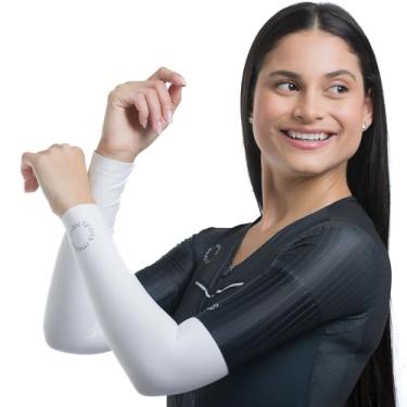 Imagem de Manguito Ciclismo Verão Race - Branco | Márcio May Sports