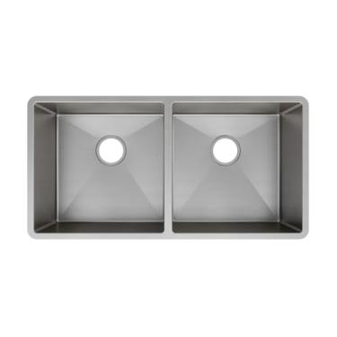 Imagem de Cuba Simples de Embutir para Cozinha Retta 82X40cm Inox Escovado - Mekal