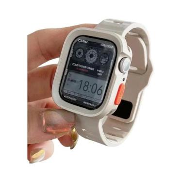 Imagem de Pulseira De Silicone Candy De 45mm 41mm Para Apple Watch Série 9 8 7 S