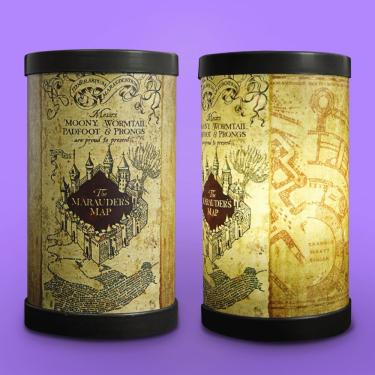 Imagem de Luminária De Mesa Harry Potter - The Marauders Map