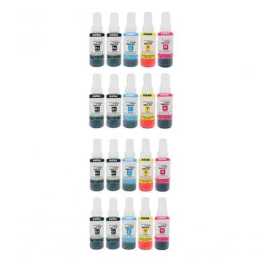 Imagem de Kit 20 Refil De Tinta T664 Para Epson L120 L310 L355 L380