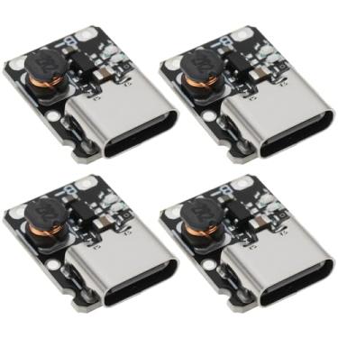 Imagem de The Lord of the Tools 4 unidades USB Tipo C 5V 2A Módulo de Carregamento e Descarga para Bateria 3,7V 18650