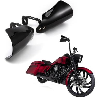 Imagem de BENEALL Protetores de mão de motocicleta 22 mm 25 mm 28 mm protetor de mão para guiador Touring Road Glide Electra Glide Road King CVO/SE, Softail Street Bob FXBB 114 FXBBS Low Rider ST 117 FXLRST