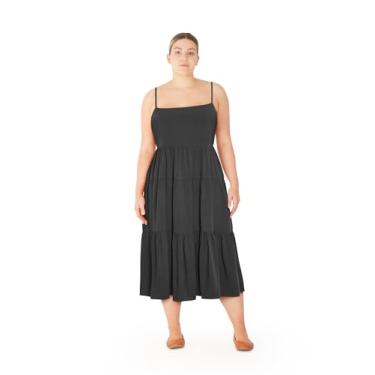 Imagem de City Chic Vestido feminino plus size - Marley Casual, Preto, 58